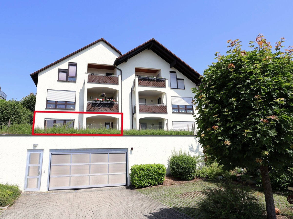 Haus- und Tiefgaragenansicht